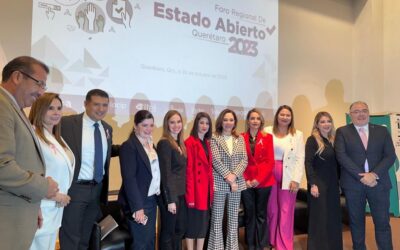 El ITAI Nayarit presente en el Foro Regional de Estado Abierto 2023, llevado a cabo en Querétaro