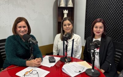 La Comisionada Presidenta del ITAI Nayarit, Alejandra Langarica Ruiz se Presenta en Radio Transparencia.
