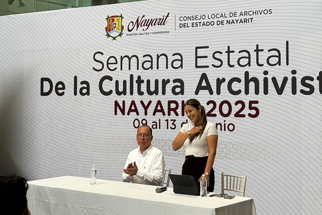 ITAI Nayarit en la semana estatal de la cultura archivistica
