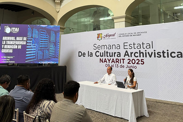 ITAI Nayarit en la semana estatal de la cultura archivistica