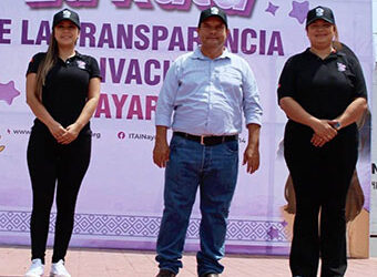 Rosamorada se une a la Caravana del ITAI Nayarit: niños y adolescentes aprenden sobre transparencia y privacidad