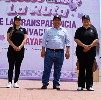 Rosamorada se une a la Caravana del ITAI Nayarit: niños y adolescentes aprenden sobre transparencia y privacidad
